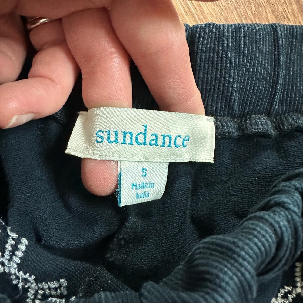 Sundance Floral Embroidered Pants - Picture 2 of 11